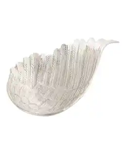 Dekoschale Flügel, silber