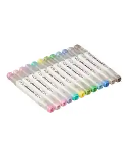 Fasermaler Glitzer, Pastell