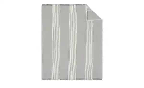 Bild 3 von Plaid  Dezent ¦ grau ¦ Synthetik ¦ Maße (cm): B: 130 Heimtextilien > Kuscheldecken - Möbel Kraft