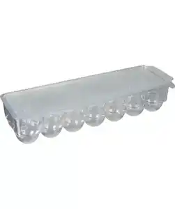 Kühlschrank-Eierhalter, transparent