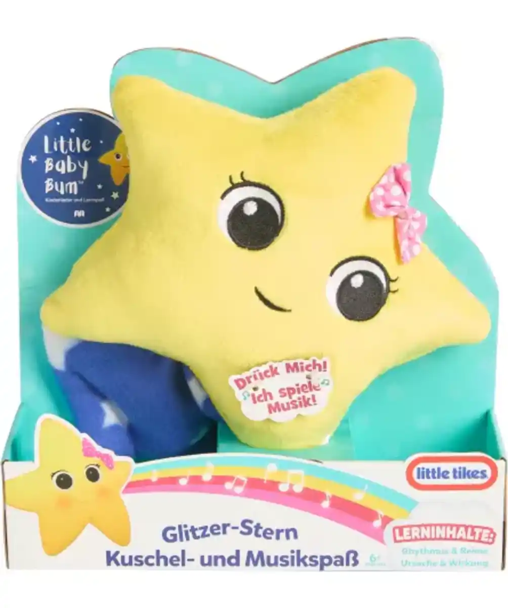 Bild 1 von Little Baby Bum Plüschstern, gelb