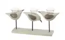 Bild 3 von 3er Teelichthalter Vögel   ¦ creme ¦ Polyresin (Kunstharz),Glas,Metall ¦ Maße (cm): B: 40,3 H: 19 T: 8.3 Dekoration > Kerzen & Kerzenständer > Teelichthalter - Möbel Kraft