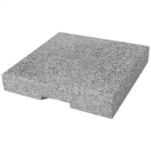 Doppler Beschwerungsplatte, Grau, Stein, 50x8x50 cm, Sonnen- & Sichtschutz, Sonnenschutz-Zubehör