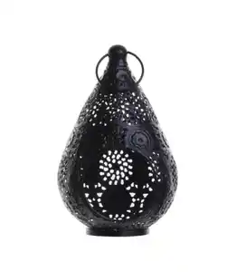 Laterne Ornamente, schwarz