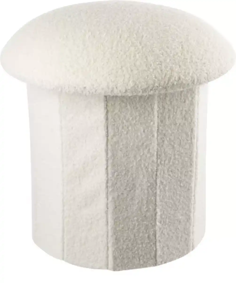 Bild 1 von Sitzhocker Pilz, weiß