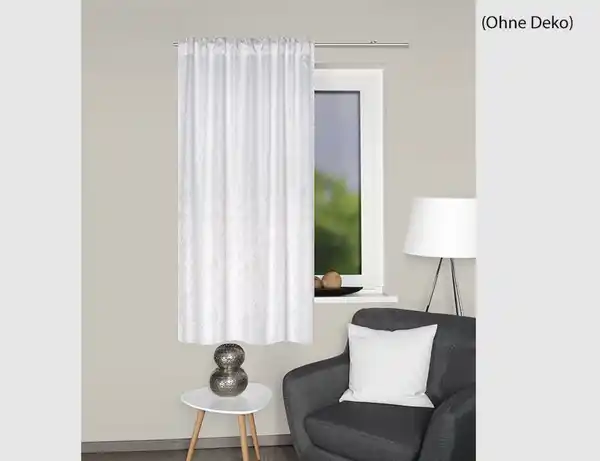 Bild 1 von Schlaufenschal Noir Wollweiß