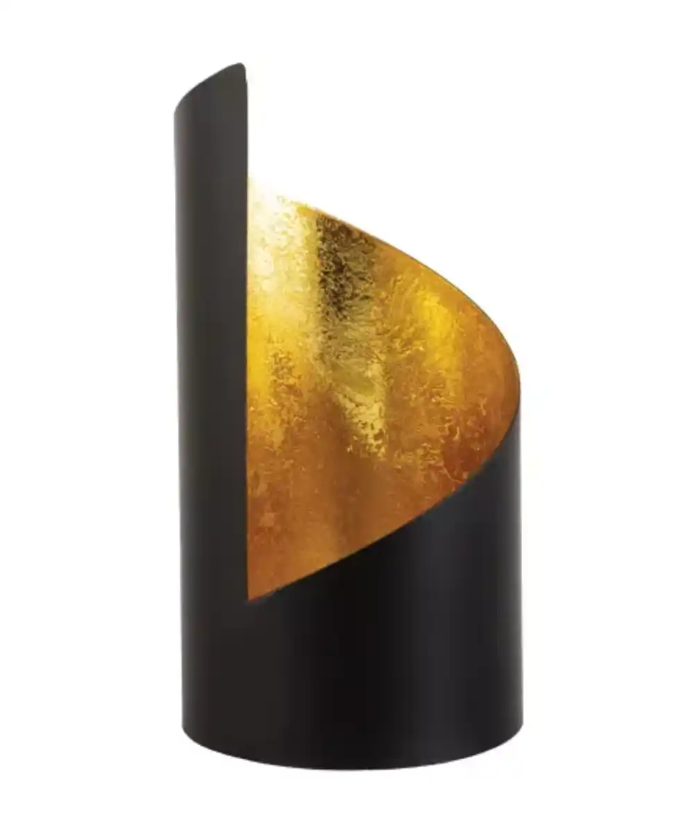 Bild 1 von Teelichthalter aus Metall, schwarz/gold