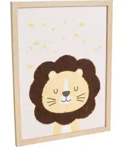 Wandbild Tier, braun