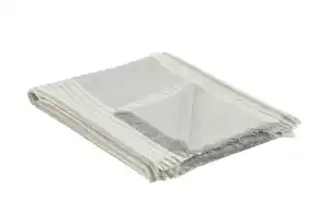 Plaid  Dezent ¦ grau ¦ Synthetik ¦ Maße (cm): B: 130 Heimtextilien > Kuscheldecken - Möbel Kraft