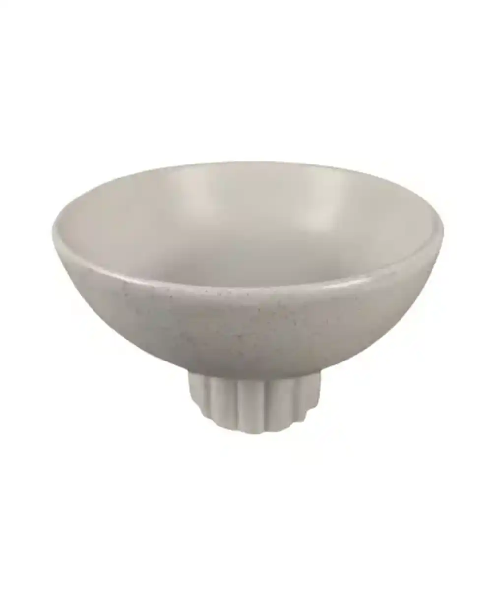 Bild 1 von Dekoschale auf Sockel, naturfarben