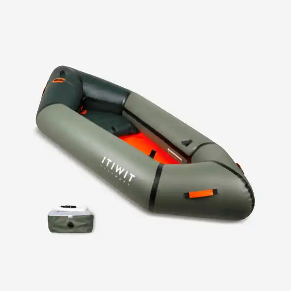 Bild 1 von ITIWIT Kajak Packraft aufblasbar Fluss TPU 1-Sitzer - PR100