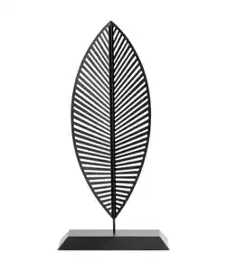 Deko-Blatt, schwarz
