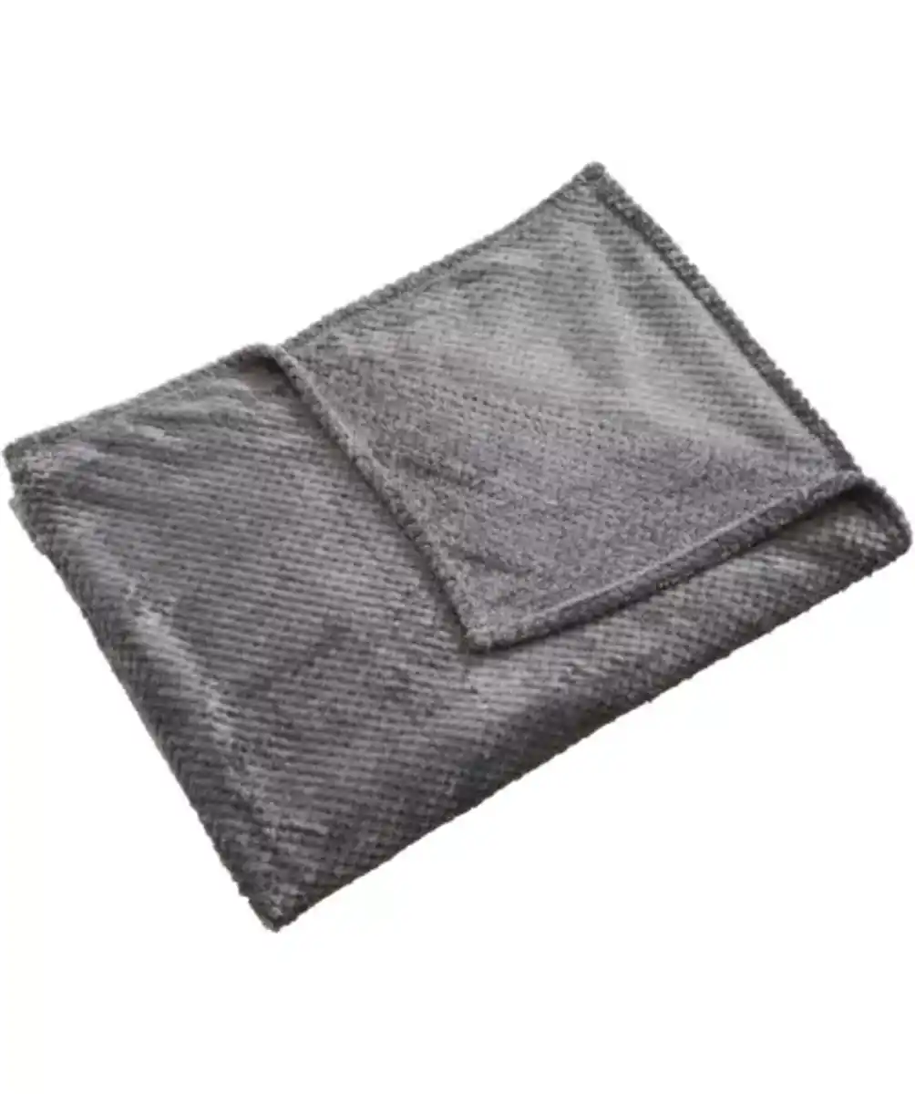 Bild 1 von Wohndecke Popcorn-Optik, anthrazit