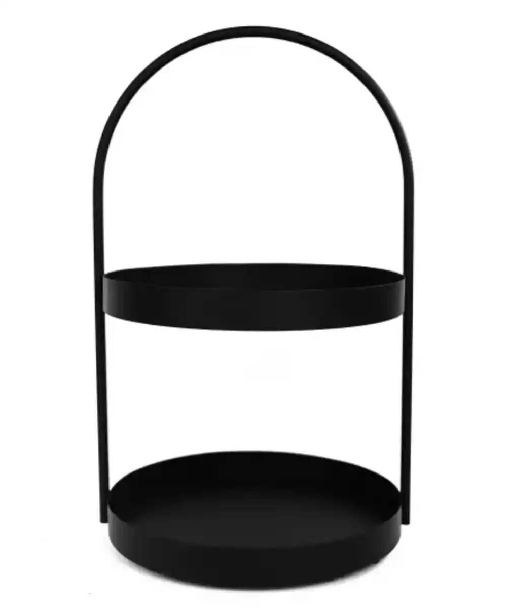 Bild 1 von Schwarze Deko-Etagere, schwarz