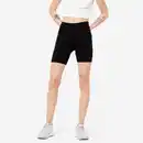 Bild 1 von DOMYOS Shorts Radlerhose Damen - schwarz