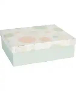 Geschenkbox Frühling, grün