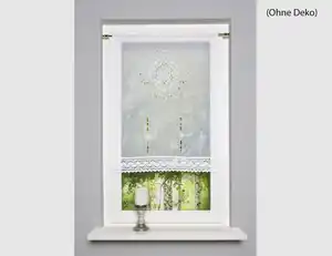 Fensterbehang ALEGRA weiß