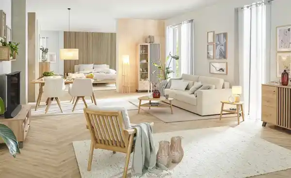 Bild 2 von Big Sofa mit Schlaffunktion  Branna ¦ beige ¦ Maße (cm): B: 250 H: 101 T: 105.0 Polstermöbel > Sofas > 2-Sitzer - Möbel Kraft