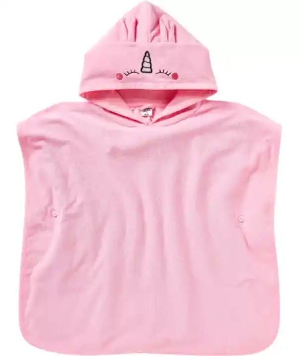 Bild 1 von Badeponcho Einhorn, pink