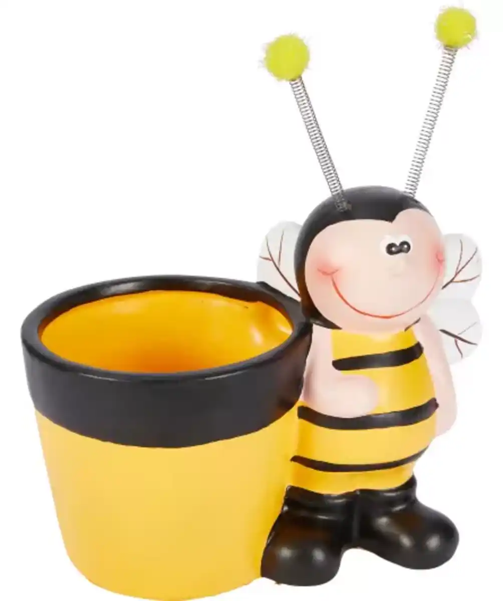 Bild 1 von Blumentopf Biene, gelb