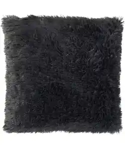 Kissen „Fluffy“, dunkelgrau