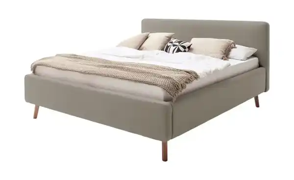 Bild 2 von Polsterbettgestell mit Bettkasten  ¦ beige ¦ Maße (cm): B: 181 H: 105 Betten > Doppelbetten - Möbel Kraft