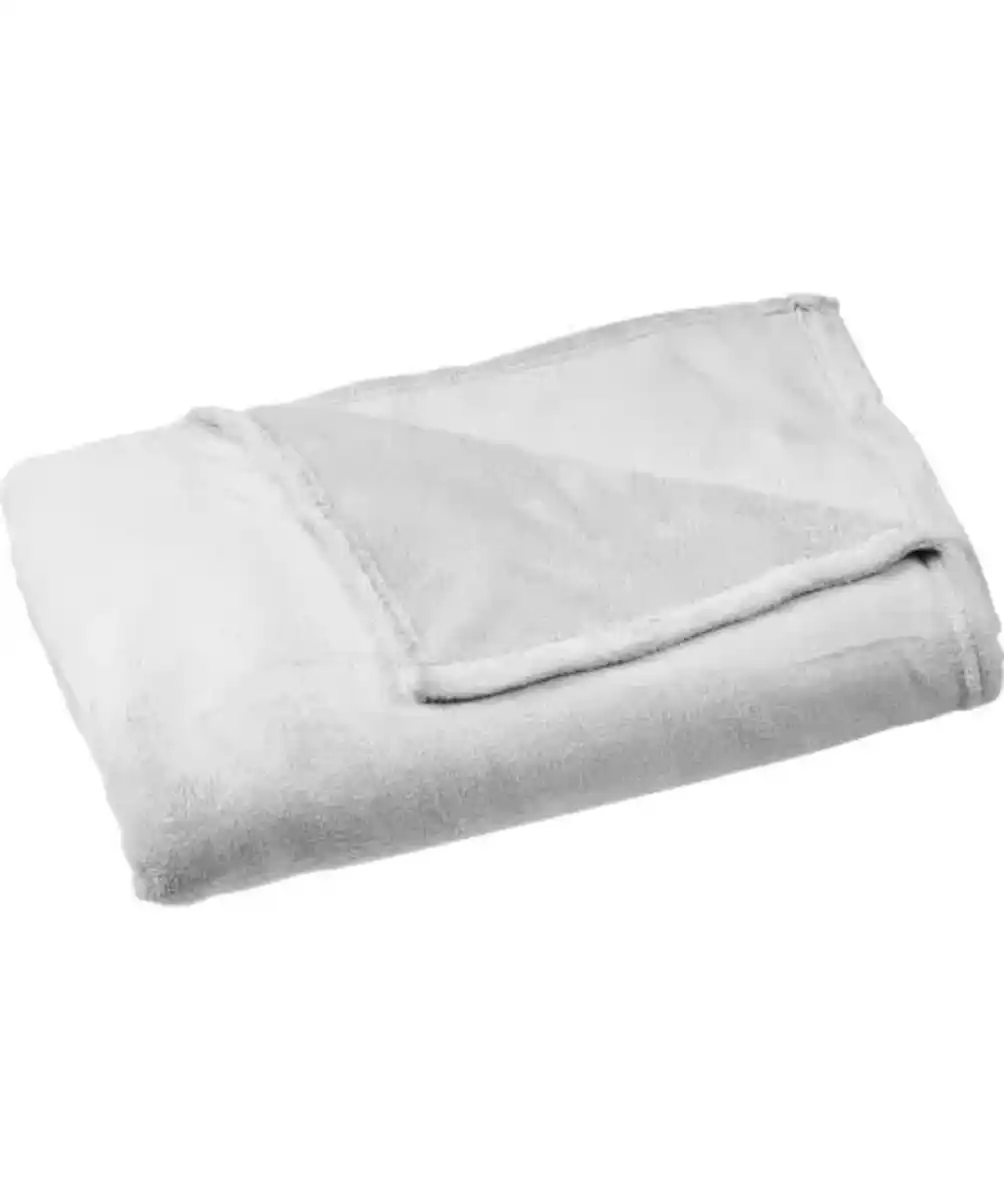 Bild 1 von Hellgraue Wohndecke, hellgrau