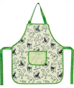 Kinder-Malschürze mit Tasche, grün