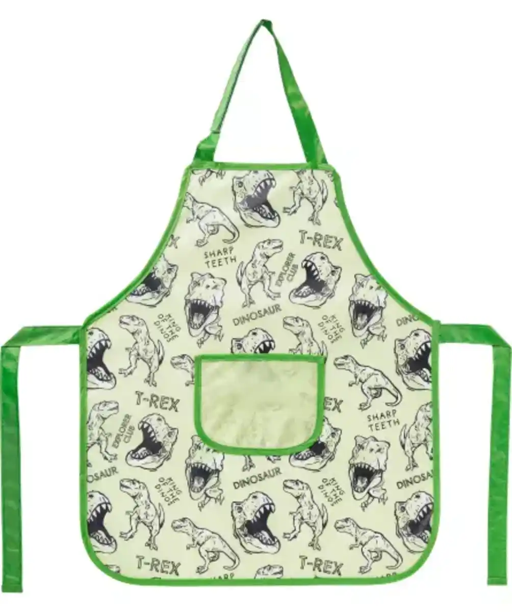 Bild 1 von Kinder-Malschürze mit Tasche, grün