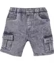 Bild 1 von Jeans-Shorts Stone-washed, Denim light grey