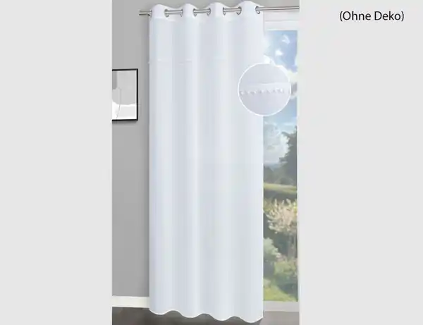 Bild 1 von Ösenschal Pearl Weiß
