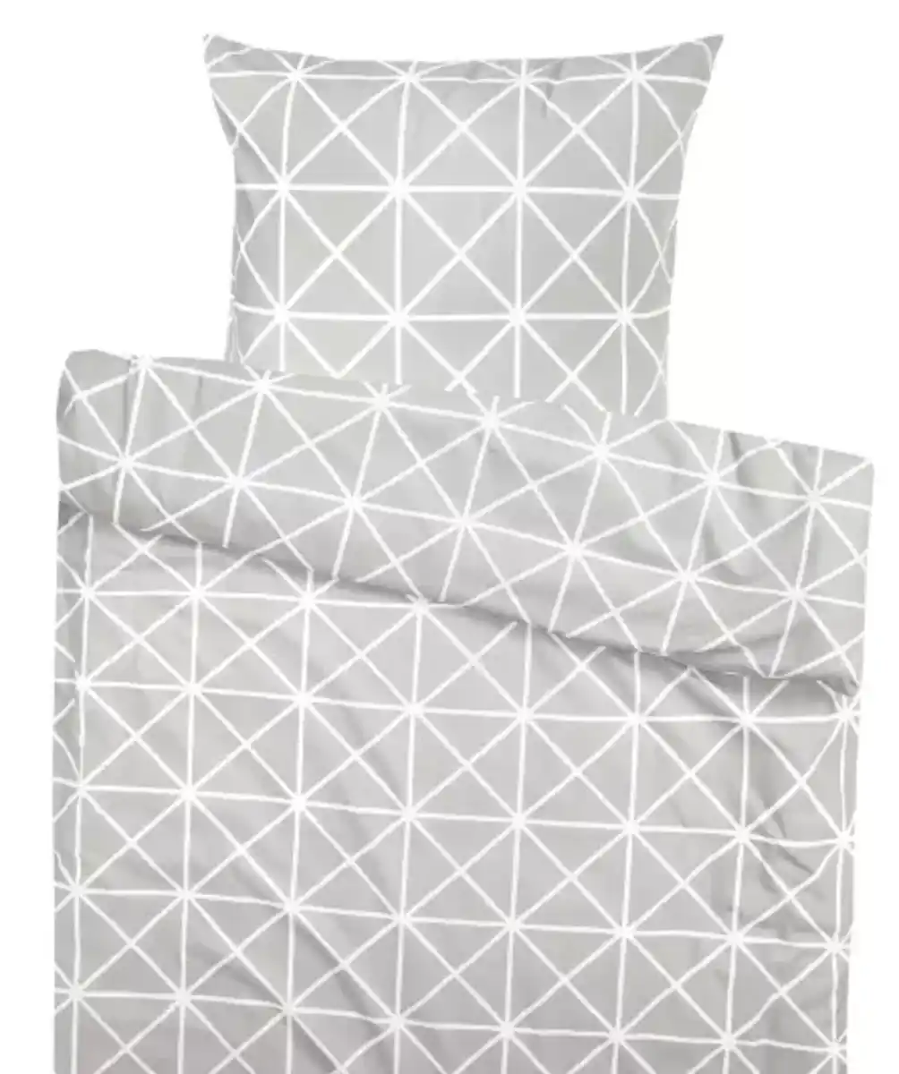 Bild 1 von Baumwoll-Bettwäsche, grau