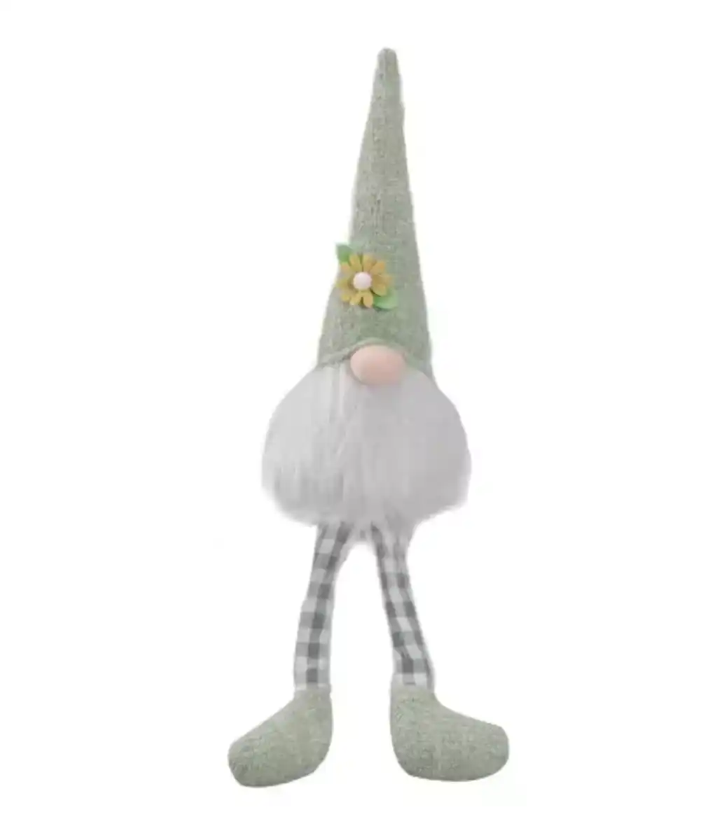 Bild 1 von Deko-Wichtel Kantenhocker Frühling, hellgrün