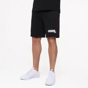 PUMA Shorts Herren Baumwolle - schwarz