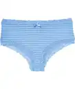 Bild 1 von Panty mit Ausbrennermuster, blau