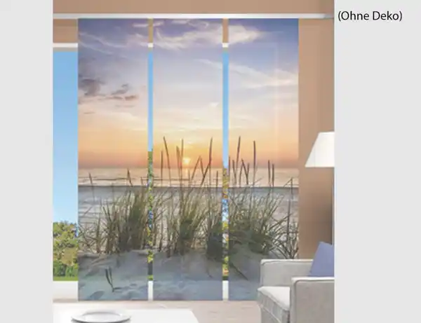 Bild 1 von Schiebevorhang Evening Beige, Natur