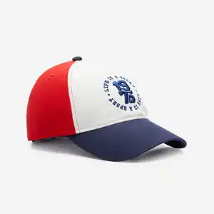 DECATHLON Cap Kinder verstellbar atmungsaktiv - blau/rot