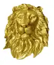 Bild 1 von Deko-Löwenkopf, gold