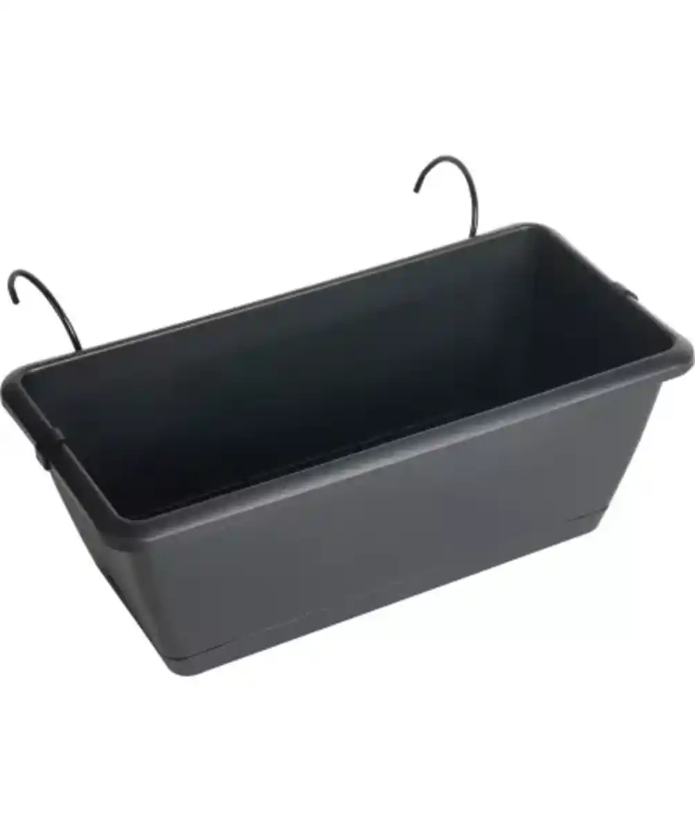 Bild 1 von Einfarbiger Blumenkasten, anthrazit