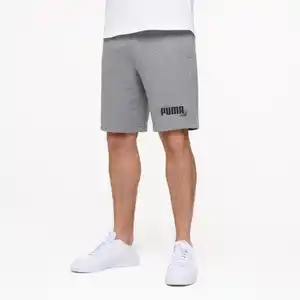 PUMA Shorts Herren Baumwolle - grau