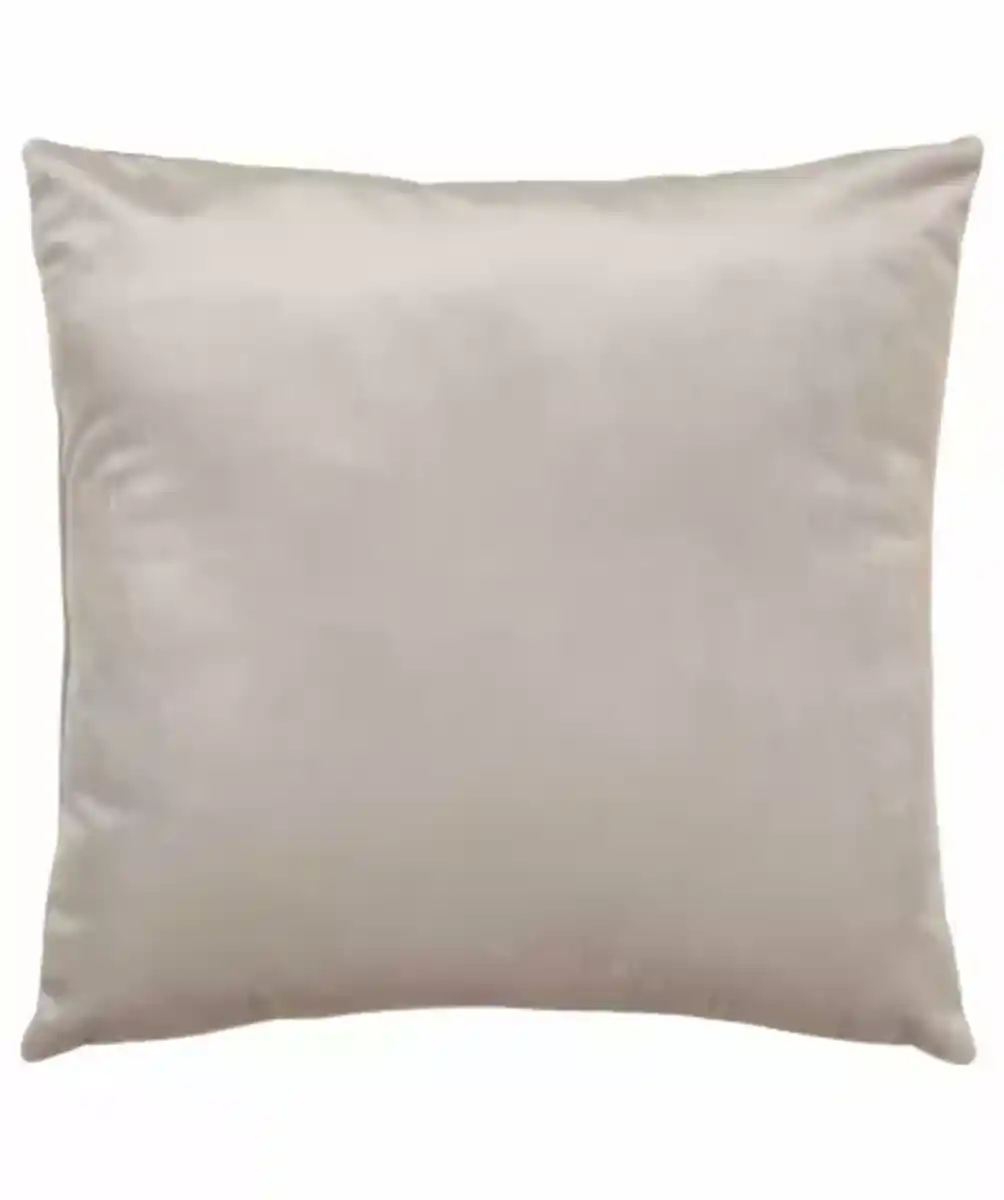 Bild 1 von Kissen Samt, hellgrau