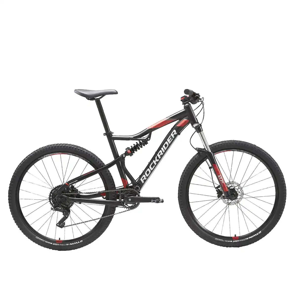 Bild 1 von ROCKRIDER Mountainbike 27,5 Zoll ST 530 S schwarz/rot