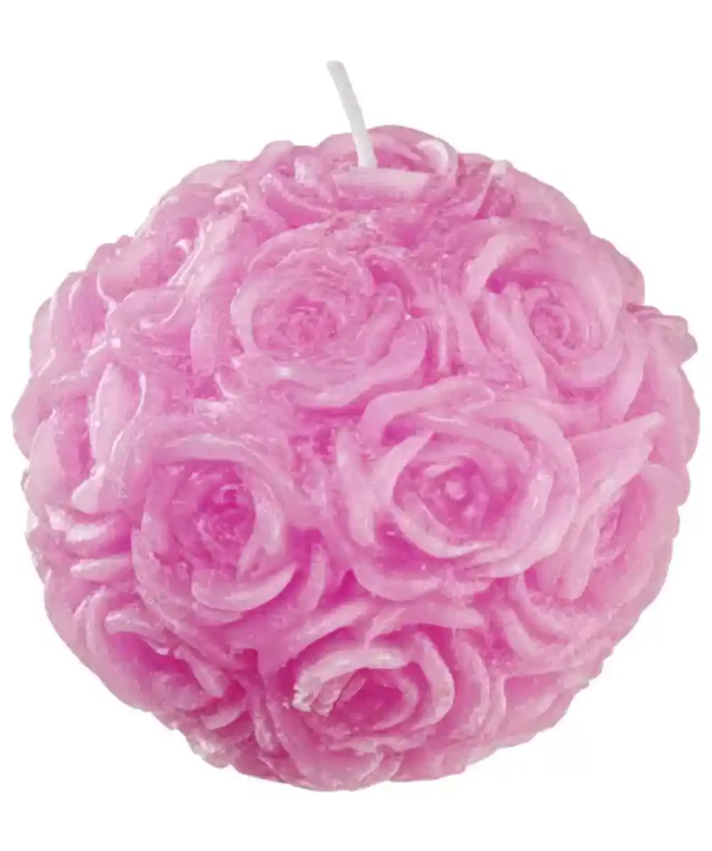 Bild 1 von Kugelkerze Frühling, rosa