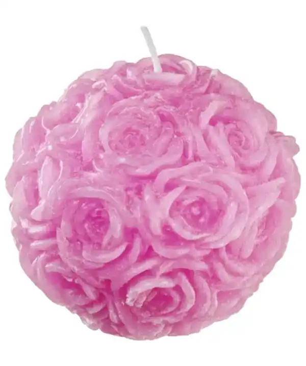 Bild 1 von Kugelkerze Frühling, rosa