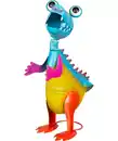 Bild 1 von Garten Deko-Krokodil, blau