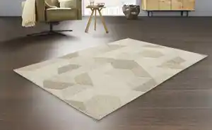 Outdoor-Teppich   ¦ beige ¦ Synthetische Fasern ¦ Maße (cm): B: 125 Sale > Haushalt Sale - Möbel Kraft