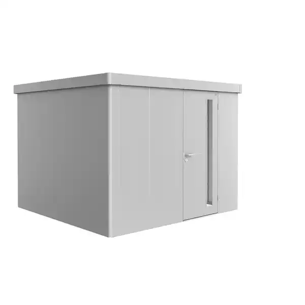 Bild 1 von Biohort Gerätehaus 'Neo 3C' silber-metallic 292 x 292 cm mit Standardtür
