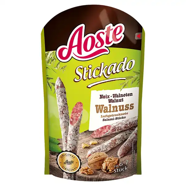 Bild 1 von AOSTE Stickado Walnuss 70g
