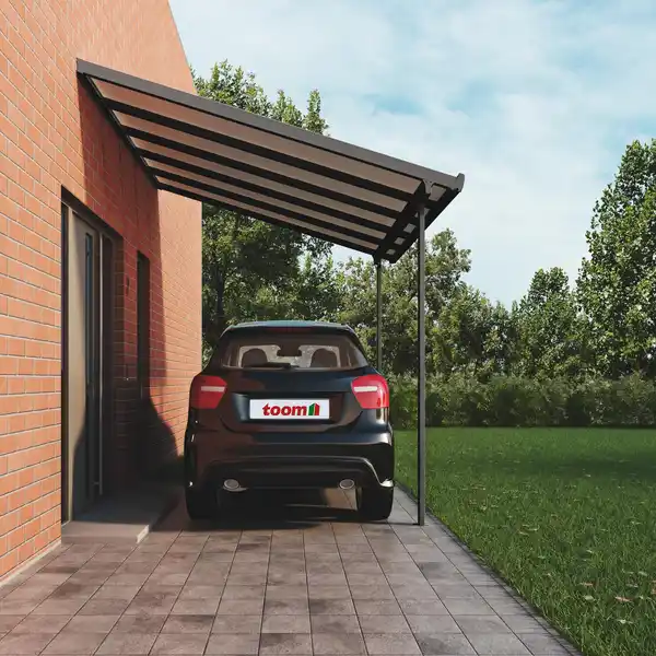 Bild 1 von Terrassenüberdachung, anthrazit (RAL 7016), 306 x 406 cm (BxT)