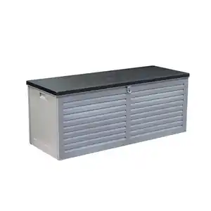 bellavista® Kissenbox 'Aik' grau 143,5 x 57,5 x 53,5 cm